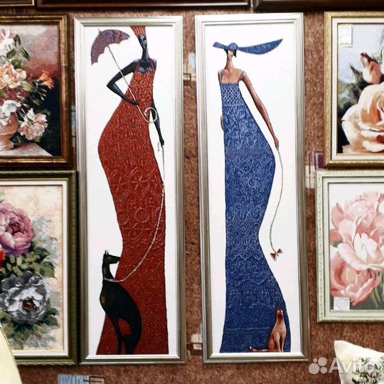 Картины из гобелена