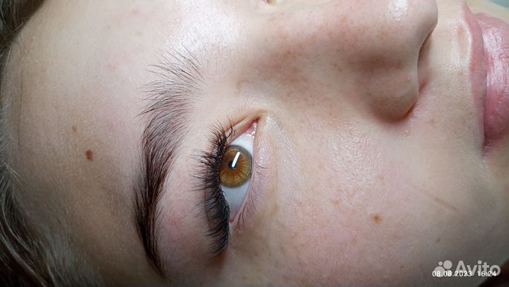 Наращивание ресниц модель
