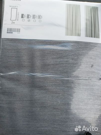 Шторы Вилборг блэкаут разные цвета Икеа