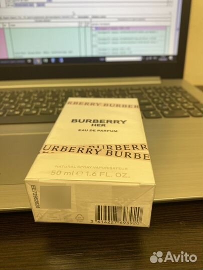 Burberry her eau de parfum 50 духи оригинал