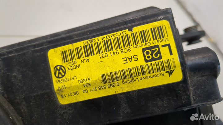 Фара (передняя) левая Volkswagen Passat CC, 2013