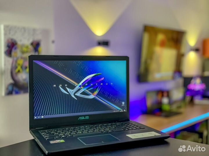 Игровой ноутбук asus i7 + GTX1050