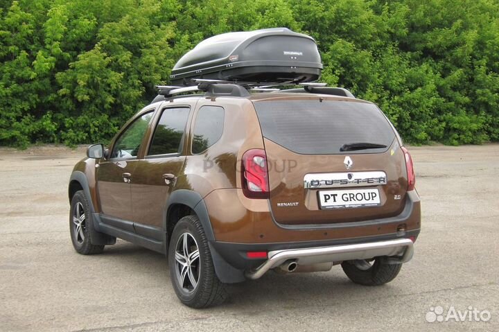 Бокс на крышу PT Group Turino Черный (410 л)