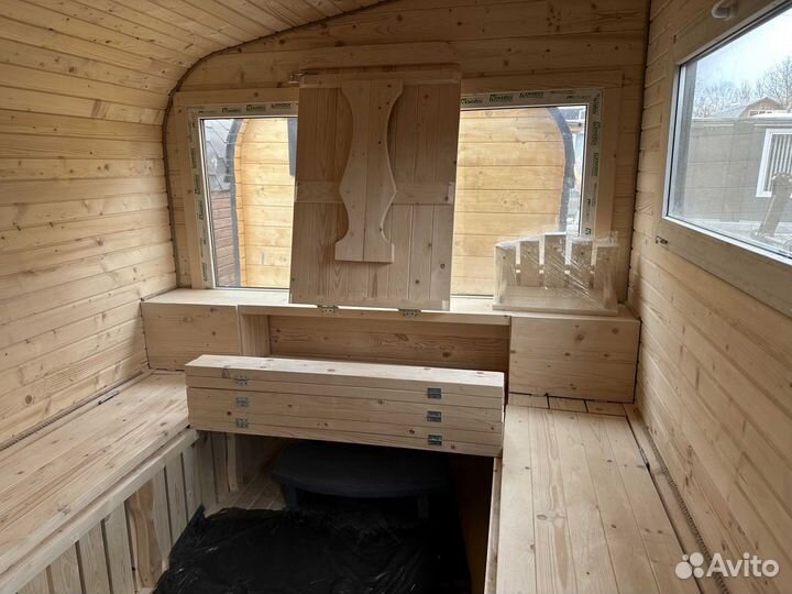 Баня Квадро 4 метра