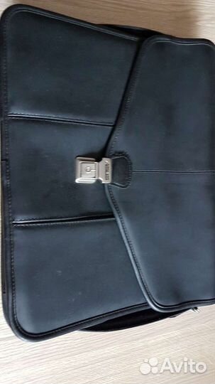 Мужской кожаный портфель бу