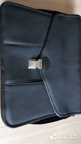 Мужской кожаный портфель бу