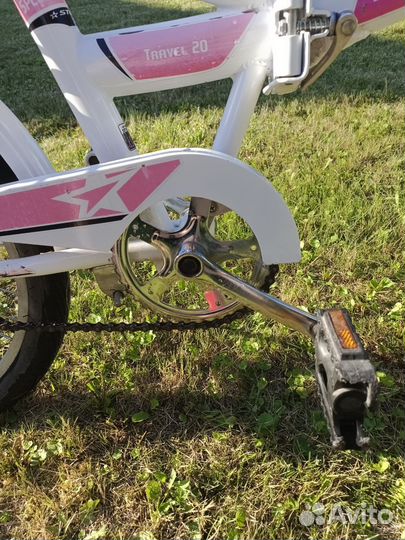 Велосипед складной подростковый взрослый белый