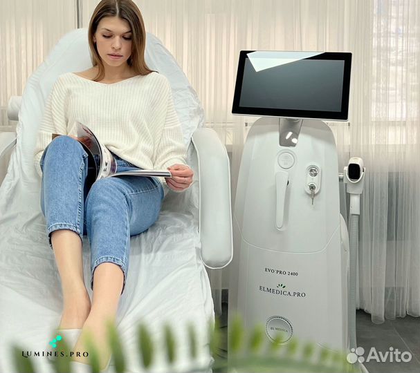 Диодный лазер для эпиляции Lumines’ Эво Про 2400в