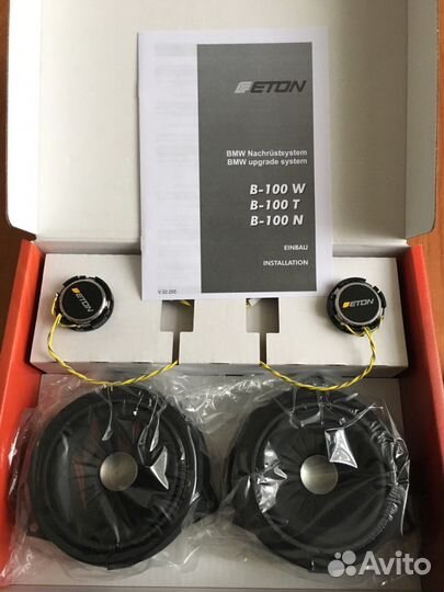 Автомобильная акустика eton B100 W2