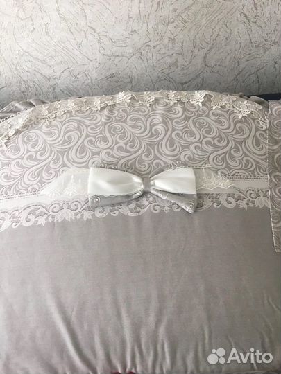 Детская кроватка с продольным маятником