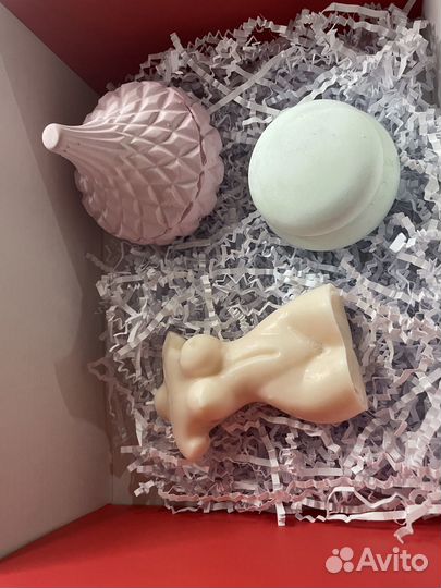 Свеча ручной работы. Соевый воск