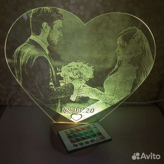 Подарок девушке. Ночник