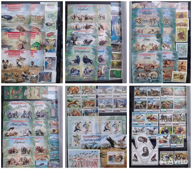 Марки Фауна и Флора альб