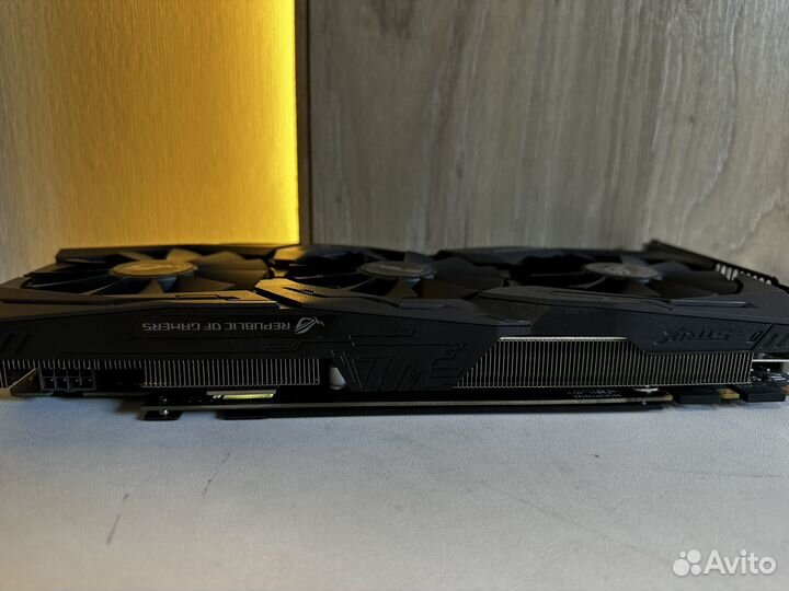 Видеокарта Asus Rog Strix GTX 1070 гарантия