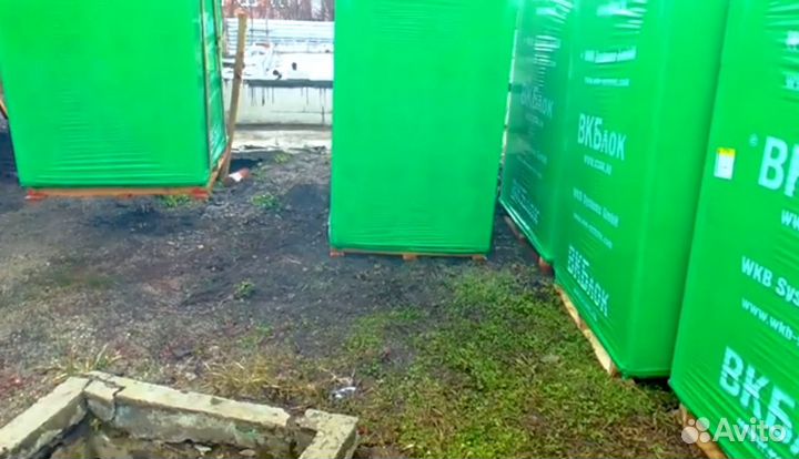 Газоблок. Производитель вкб