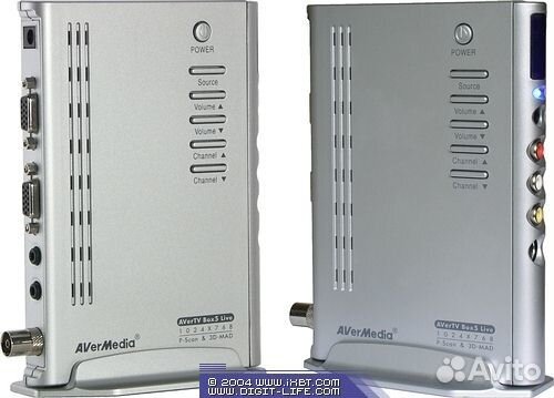 Высококачественный XGA TV-тюнер avertv Box5 Live