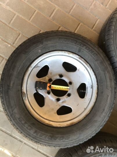 Колеса (шины + диски) nissan 205/70R/15C