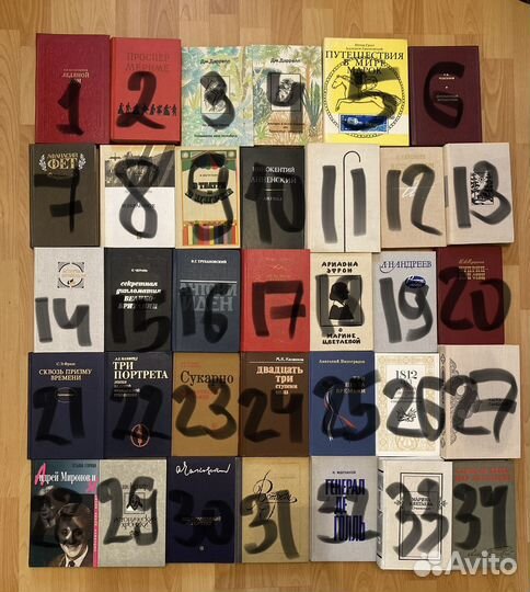 Книги различных жанров