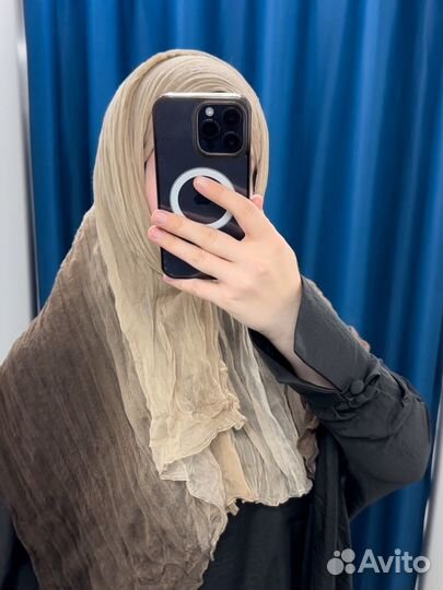 Жатый шарфик