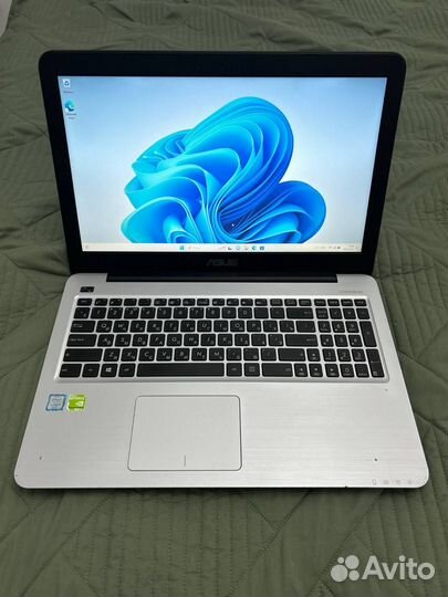 Ноутбук б/у asus X556UQK: Intel i5-7200U CPU, GeFo