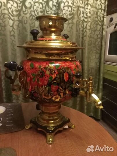 Самовар электрический расписной