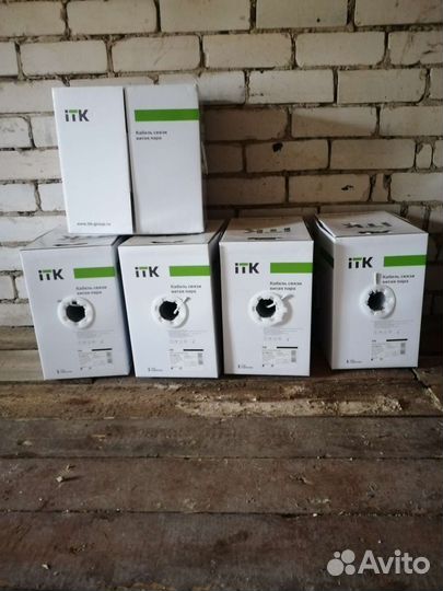 Кабель витая пара utp 5e медь