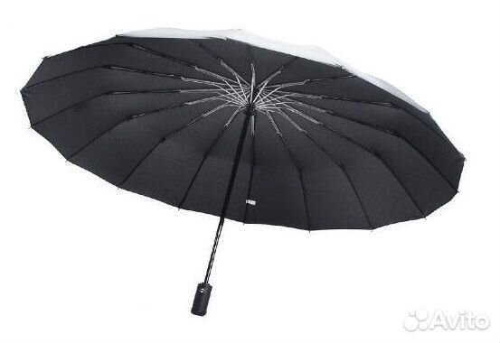 Зонт Три Слона муж. М 8160 (611) 16спиц усиленный