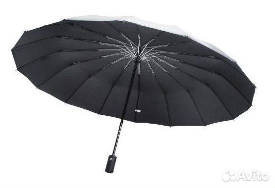 Зонт Три Слона муж. М 8160 (611) 16спиц усиленный