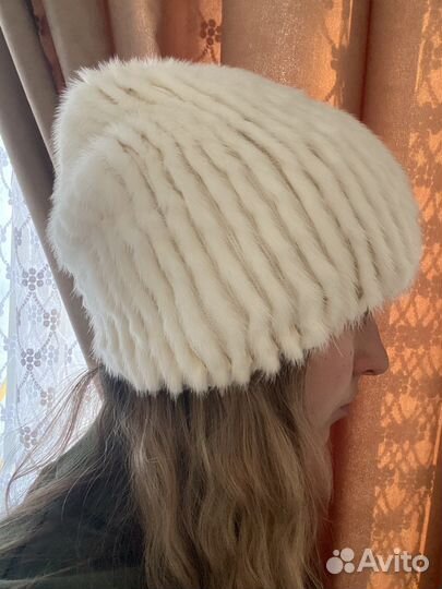 Шапка норковая