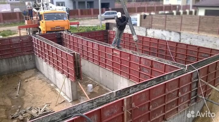 Аренда горизонтальной, вертикальной опалубки