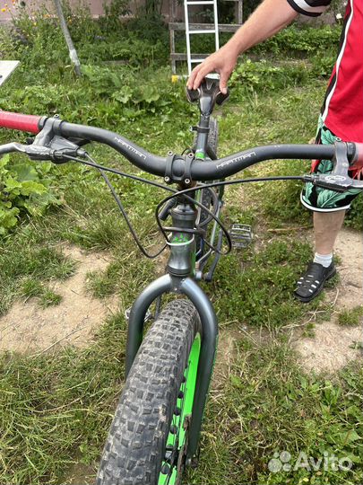 Велосипед hartman фет байк