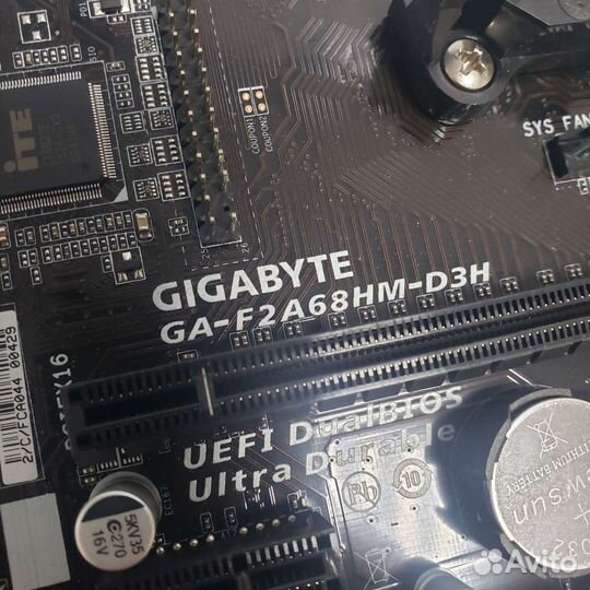 Материнская плата FM2+ и A8 7600