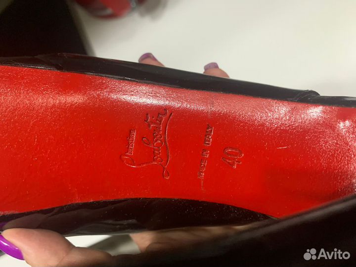 Босоножки louboutin