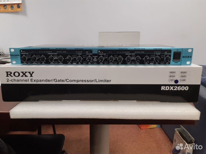 Roxy RDX 2600 компрессор, лимитер, гейт, экспандер