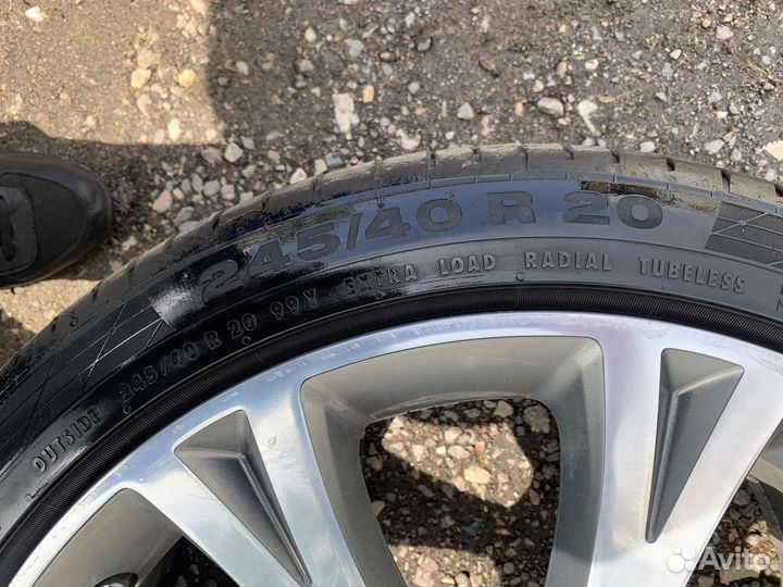 Колеса на ягуар R20