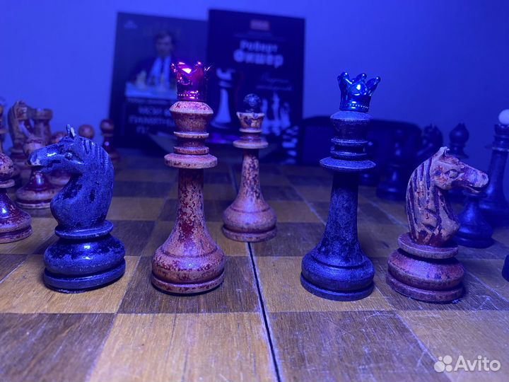 Шахматы довоенные старинные винтаж сталинские