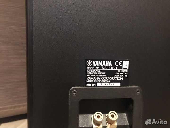 Колонки Yamaha NS-F160 и ресивер Yamaha A-S701