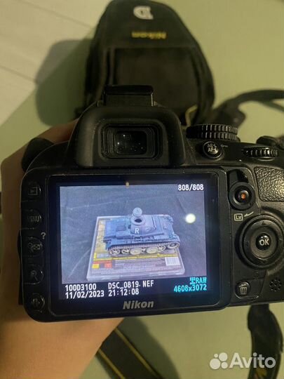 Зеркальный фотоаппарат nikon d3100
