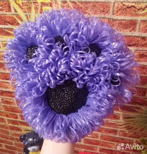 Мочалка ручной работы