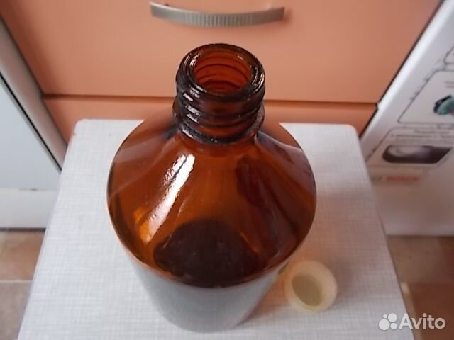 Бутылка темное стекло 1 л