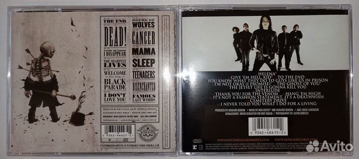 My Chemical Romance, CD, Сд диски