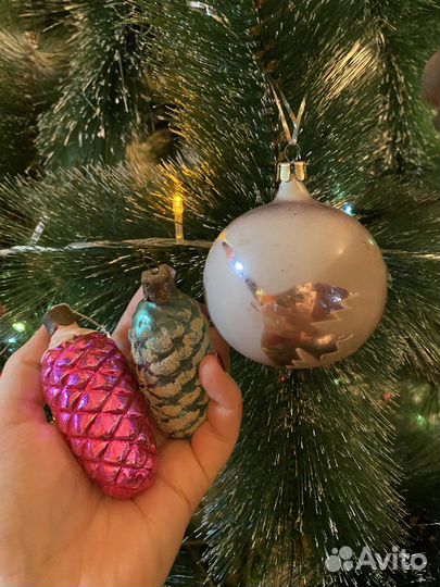 Елочные игрушки СССР