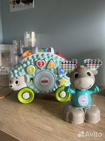Ёжик и лось Fisher price