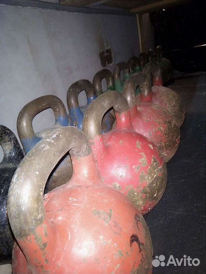 Гири соревновательные 8, 10, 12 14 16 новые 32 б.у