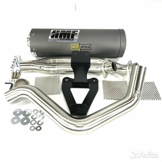 Полная выпускная система HMF Titan QS для Polaris