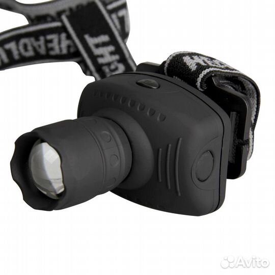 Налобный фонарь на трех батарейках ааа