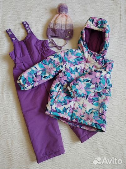 Зимний комбинезон Futurino 110 с шапочкой