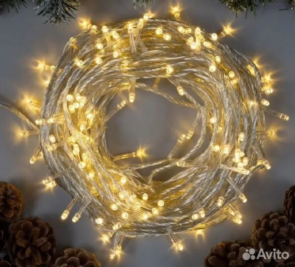 Гирлянда нить для дома в ассортименте