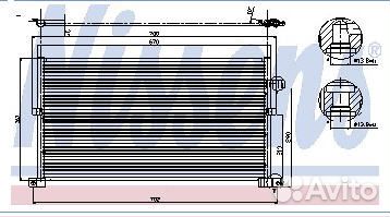 Радиатор кондиционера mondeo 01
