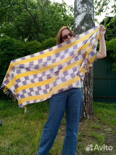 Палантин из натурального шелка